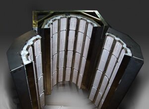 Электронагреватели инфракрасные туннельные с вертикальной греющей камерой (ЭИТ-В)
